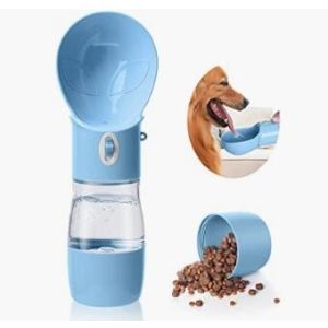 Buy cheap Dog Water Bottle for Walking, Pet Water Dispenser Feeder Container Portable with Drinking Cup Bowl Outdoor Hikin from wholesalers