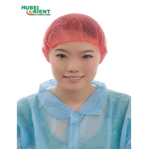 Disposable Soft Non-Woven Polypropylene Surgical Bouffant Cap With Single