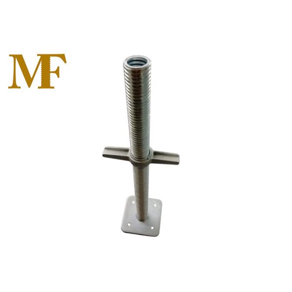 Quality Galvanized Scaffolding Jack Base Screw Jack Stands Shoring Jack Scaffold Base Plate for sale