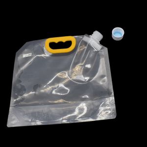 Buy cheap PA Transparent Foldable 1.5L Water Packing Pouch from wholesalers