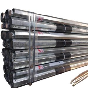 Buy cheap 13m 1000Dan 1.5 Safety Factor Steel Power Pole Electrical Power Pole with Hot Dip Galvanization from wholesalers