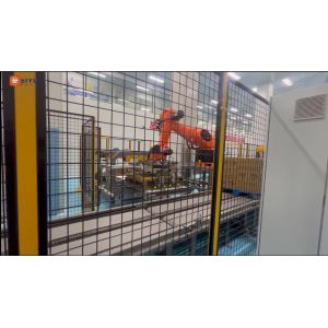 Buy cheap Pneumatic Robot Case Beverage Palletizer Machine Programmable Customized from wholesalers