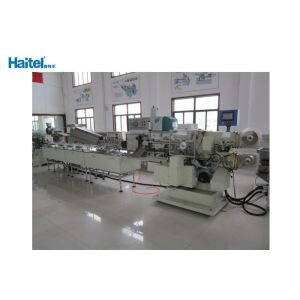 Auto Sealing Chocolate Fold Wrapping Machine Frequency Control Save Labor Cost