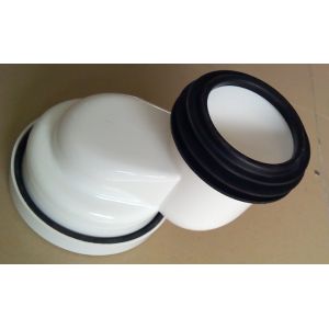 Buy cheap 4 Inch Toilet Offset Drain Connector , PP Offset Toilet Connector Precision Model Injection from wholesalers