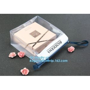 Buy cheap frosted PVC slider zipper bag plastic bag with zipper resealable pvc slider zip poly bag, cosmetic bag with slider zippe from wholesalers