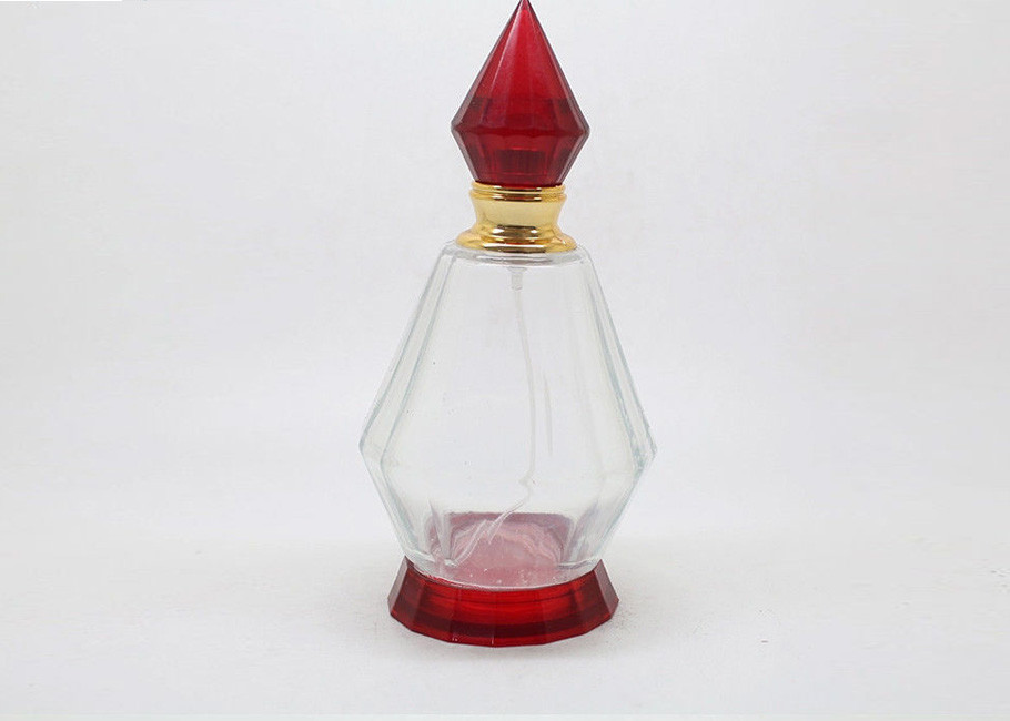 Buy cheap Crew Seal Custom Glass Perfume Bottles Screen Printing Surface For Distribute from wholesalers