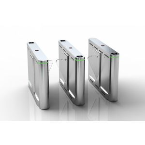 Intelligent Access High Speed 60MHZ Flap Barrier Turnstile Security Gate