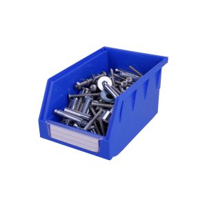 Small Parts Storage Solution Stackable Solid Box Plastic Bin with Eco-Friendly