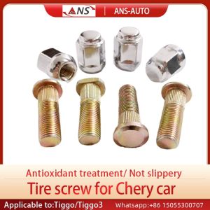 No Deformation Tyre Nut Bolt , Rustproof Car Tyre Bolt Smooth