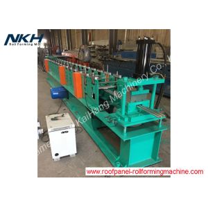 Buy cheap Sheet Door Frame Metal Cold Roll Forming Making Machine with Hole Punching function, Guide Door Rails from wholesalers