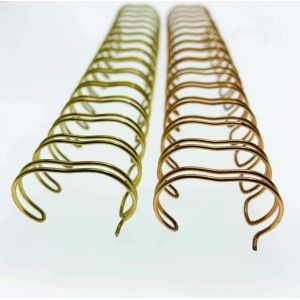 5/8'' Glossy Nylon Coated Double Wire Spiral Binding Coil