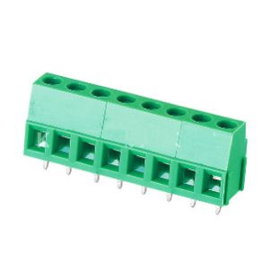 Buy cheap KEFA terminal blocks, terminal block screw type, 128L-5.0 5.08 green color 128L terminal block PA66 NL plastic pcb block from wholesalers