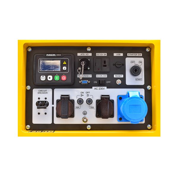 Quality 6KVA Single Phase 90×66mm Quiet Portable Inverter Generator for sale