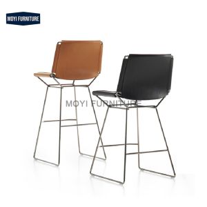 Buy cheap Sling Saddle-Leather Bar Stool (Stainless Steel Frame) from wholesalers
