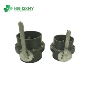 3" -8" UPVC One-Piece Butterfly Valve with Handle Type Customizable Solution