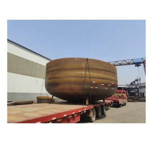 Stainless Steel Pipe Fitting End Cap with OEM Carbon Steel Dish End Hemispherica