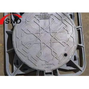 Buy cheap Ductile Iron Manhole Cover and Frame 850mmx850mm with High Tensile Strength, Epoxy Coating, and Cost-Effective Design from wholesalers