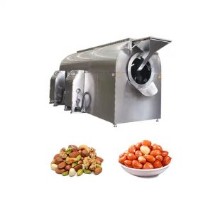 2024 New Machine Automatic Almond Nuts Roasting Machine Nuts Processing Line