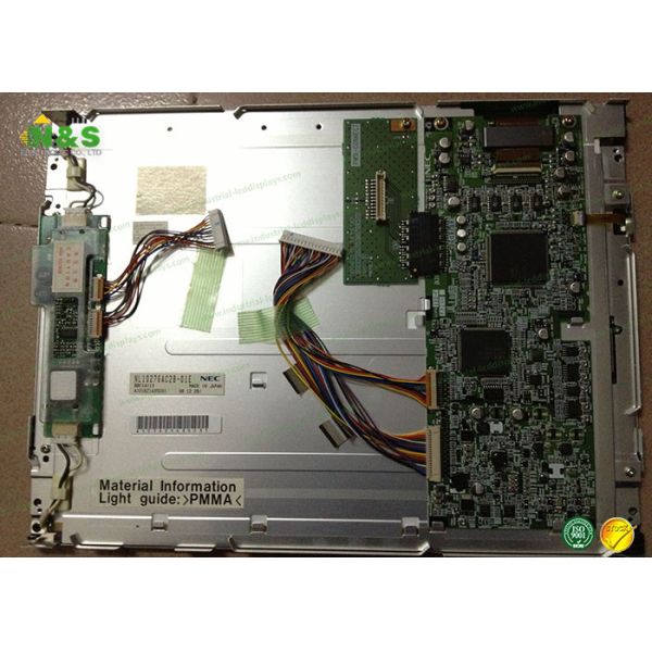 Normally White NL10276AC28-01E 14.1 inch NEC LCD Panel with 285.696×214.272 mm