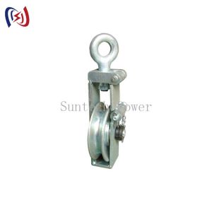 Buy cheap 160mm Ending Conductor Stringing Blocks 30KN-80KN Ratel Load product