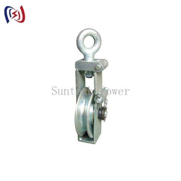 Quality 160mm Ending Conductor Stringing Blocks Cable Pulley Wheel Silence Rotation Traction Wheel for sale