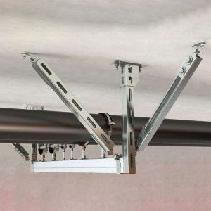 Buy cheap seismic HVAC Pipe Sway Bracing heavy loads earthquake proof OEM from wholesalers