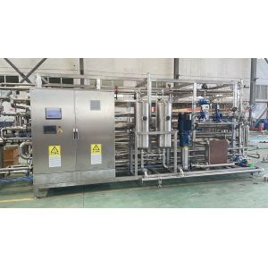 Buy cheap High Precision Tubular UHT Sterilizer Machine 5T/H Juice Production Machine from wholesalers