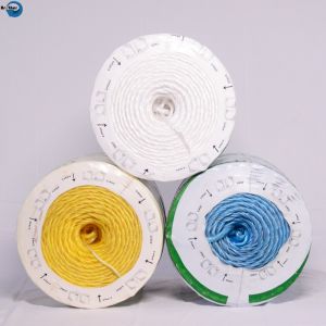 A premium grade fibrillated split-film twine PP baler twine for square bales