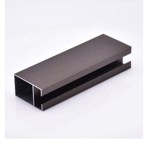 6m Light Bronze Anodized Aluminium Extrusion Profiles For Windows Doors Frame