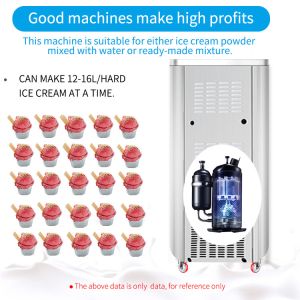 Buy cheap BT-32FTB Low Noise Soft Ice Cream Machine w/304 Steel Hopper LCD Operation Control Panel from wholesalers