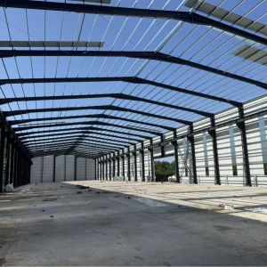 Industrial Style Steel Structure Warehouse Building And Office Application
