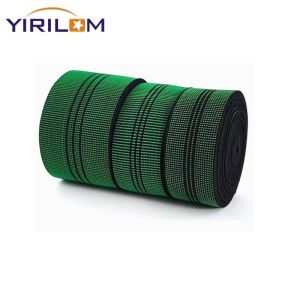 50mm Recycled Resistance Heavy Sofa Elastic Shiny Pattern Slackline Webbing