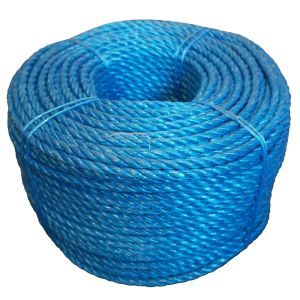 3 Strand Polyproplene / Polyester / Nylon Twisted Marine Mooring Rope