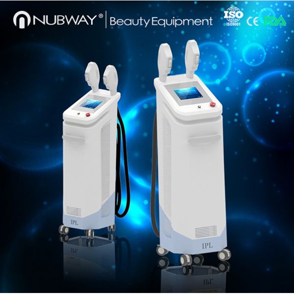 Quality Professional Multifunctional 3 handpieces Elight SHR IPL Hair Removal Machine for sale