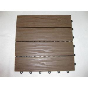 Buy cheap 70 * 10mm DIY WPC Decking Floor For Interior / Indoor Waterproof Material from wholesalers