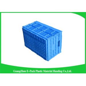 65L Packaging Collapsible Plastic Containers Recyclable Space Saving 600 * 400 *