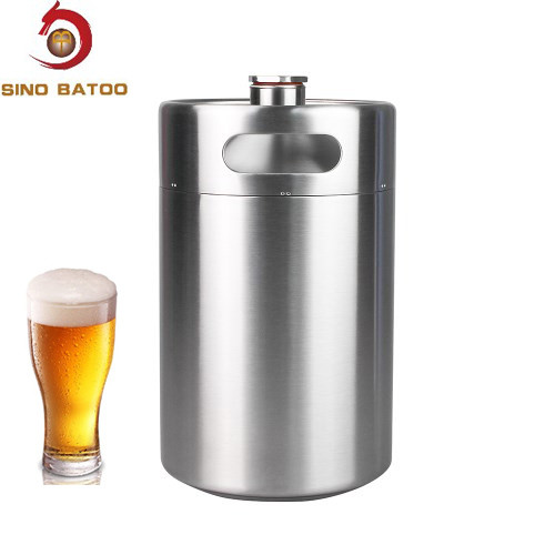 Buy cheap 4L Stainless Steel Craft Beer Mini Kegs from wholesalers