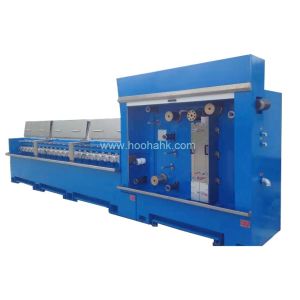 PLC Touch Screen 1200M/Min 2.76mm Wire Drawing Machine