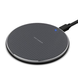 Buy cheap High Power 110 KHZ Round Wireless Charger Desktop Aluminum Alloy from wholesalers