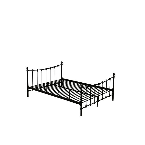 Buy cheap Modern Customizable Full Size Metal Bed Frame Heavy Duty Reinforce Frame from wholesalers