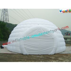 Buy cheap PVC Coated Nylon Inflatable Party Tent Customzied Dome For Exhibition from wholesalers
