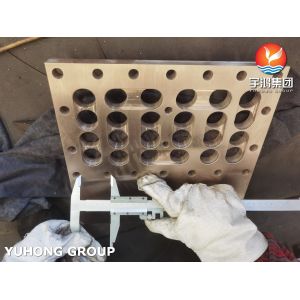 Buy cheap ASTM B177 C70600 Square Tubesheet Ultimate Heat Exchanger Component from wholesalers