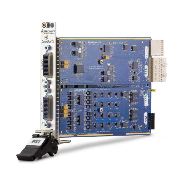 国家仪器 LV-222-555-442 PXI 机载电子多协议接口模块