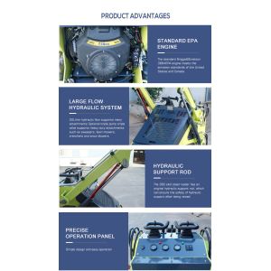 Buy cheap Official Small Skid Steer Loader with Multi-Function Attachment Huade Hydraulic Valve from wholesalers