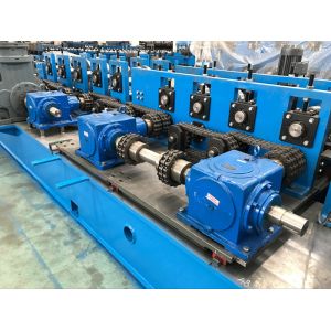 High Speed C Z Purlin Roll Forming Machine with 70mm soild shaft