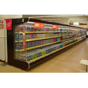 Buy cheap Supermarket Multi-desk Open Chiller / Reach-in Beverage Cooler 2℃ - 10℃ from wholesalers