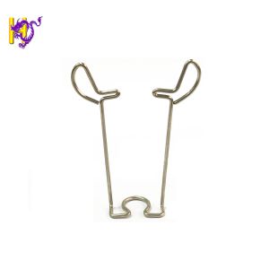 Rohs Certificate Customized Precision Wire Forming Spring Clip Carbon Steel U