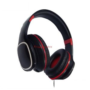 Buy cheap custom communication headphone wholesale good shape music headphone with noise reduction made with gloss ABS from wholesalers