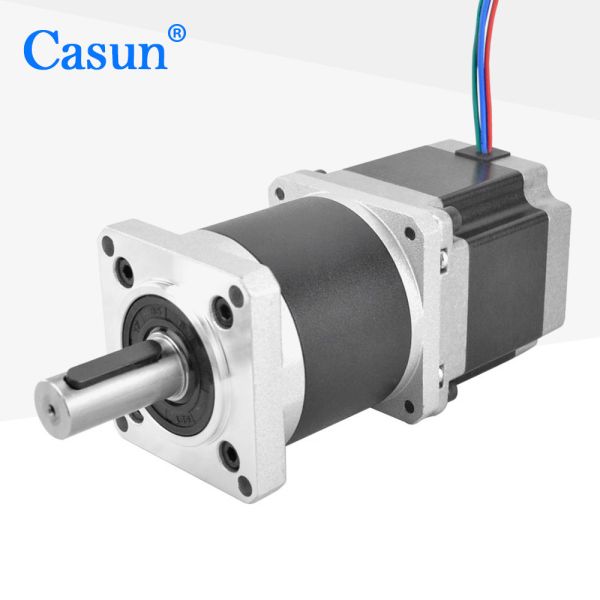 Buy cheap 57*57*54mm NEMA 23 Planetary Gear Stepping Motor Dual Shaft 50/1 For Extrusion Machine from wholesalers