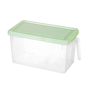 KingWell Rectangle Fridge Stackable Plastic Storage Box Containers